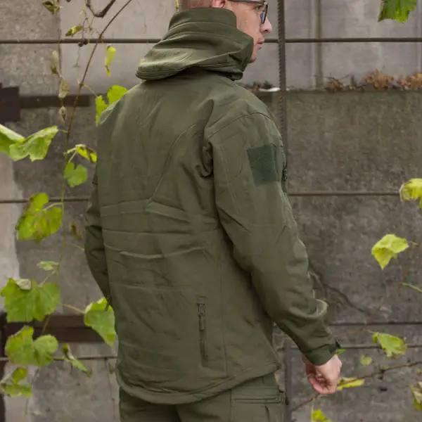Куртка софтшел Gman Олива Soft Shell на флісі