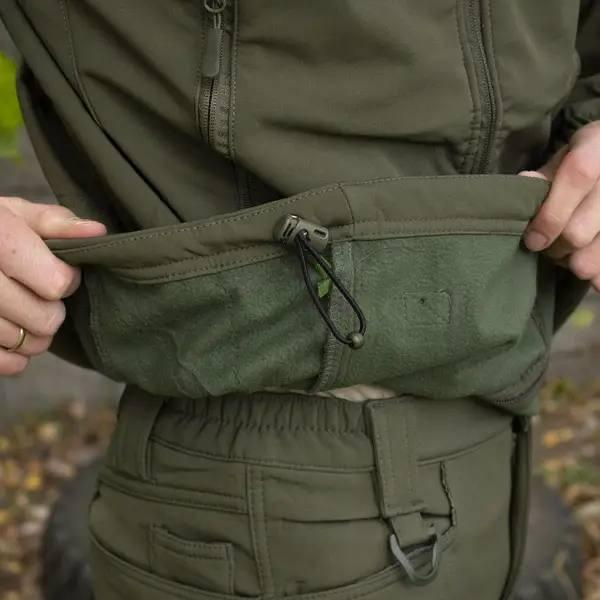 Куртка софтшел Gman Олива Soft Shell на флісі
