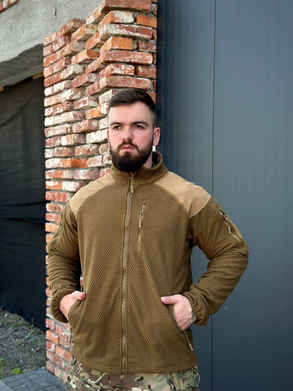 Кофта фліс койот GEN ІІ