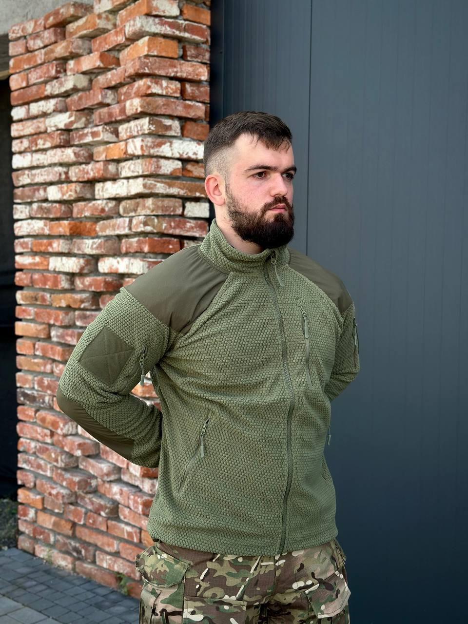 Кофта фліс олива GEN ІІ