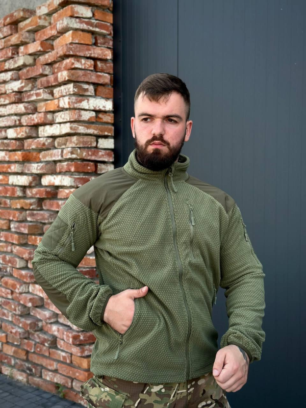 Кофта фліс олива GEN ІІ