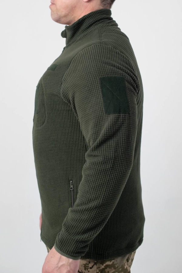 Військова Кофта Олива Army Combat Olive мікрофліс кубик