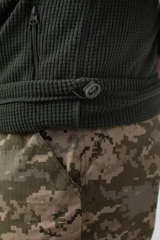 Військова Кофта Олива Army Combat Olive мікрофліс кубик