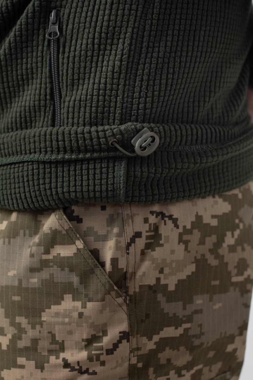 Військова Кофта Олива Army Combat Olive мікрофліс кубик