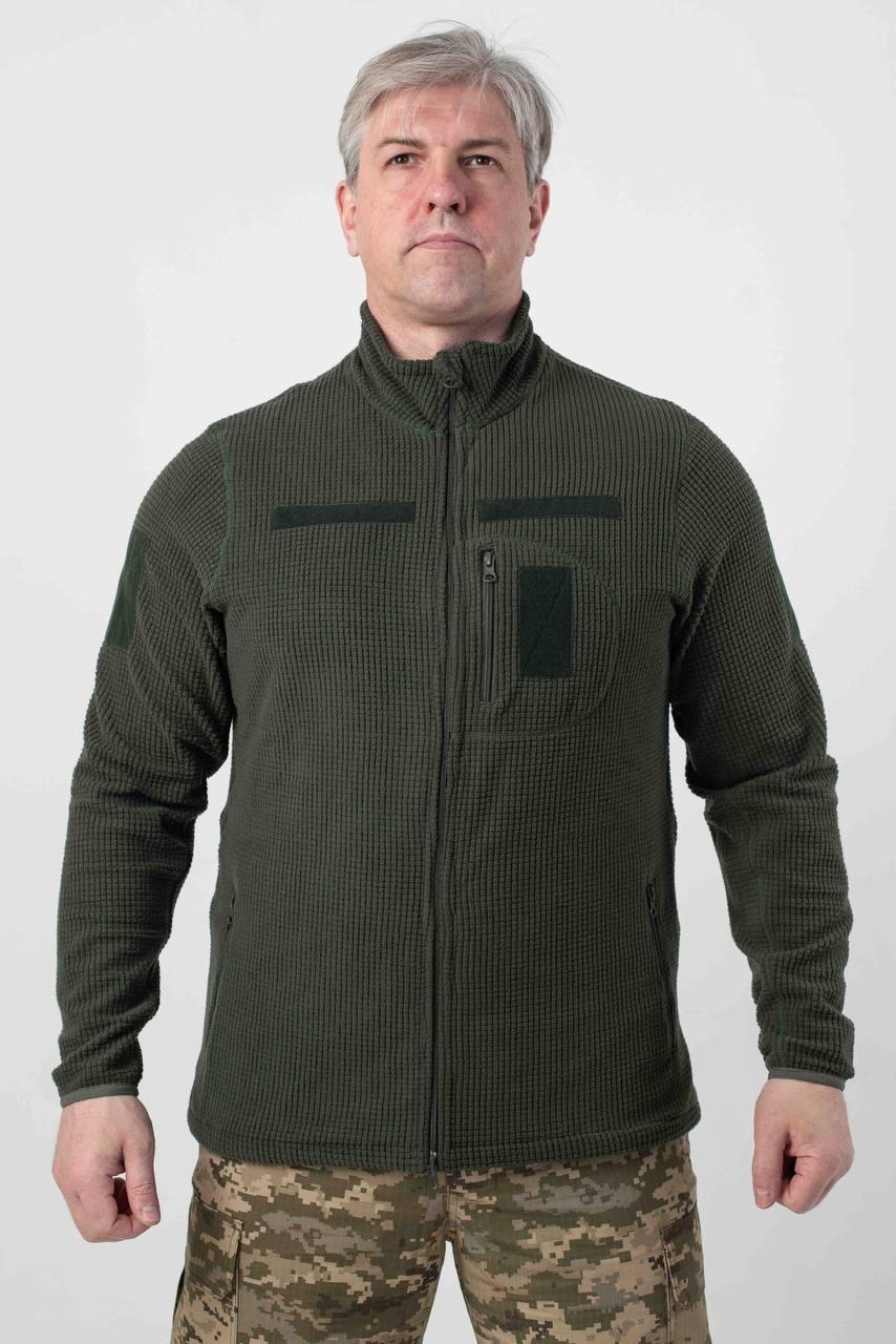 Військова Кофта Олива Army Combat Olive мікрофліс кубик