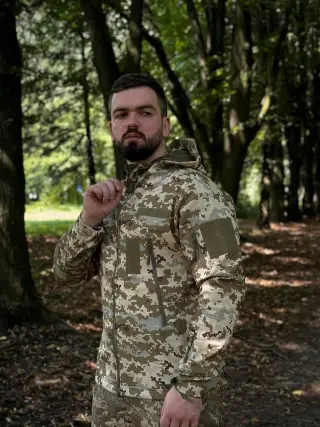 Куртка Softshell піксель V-T