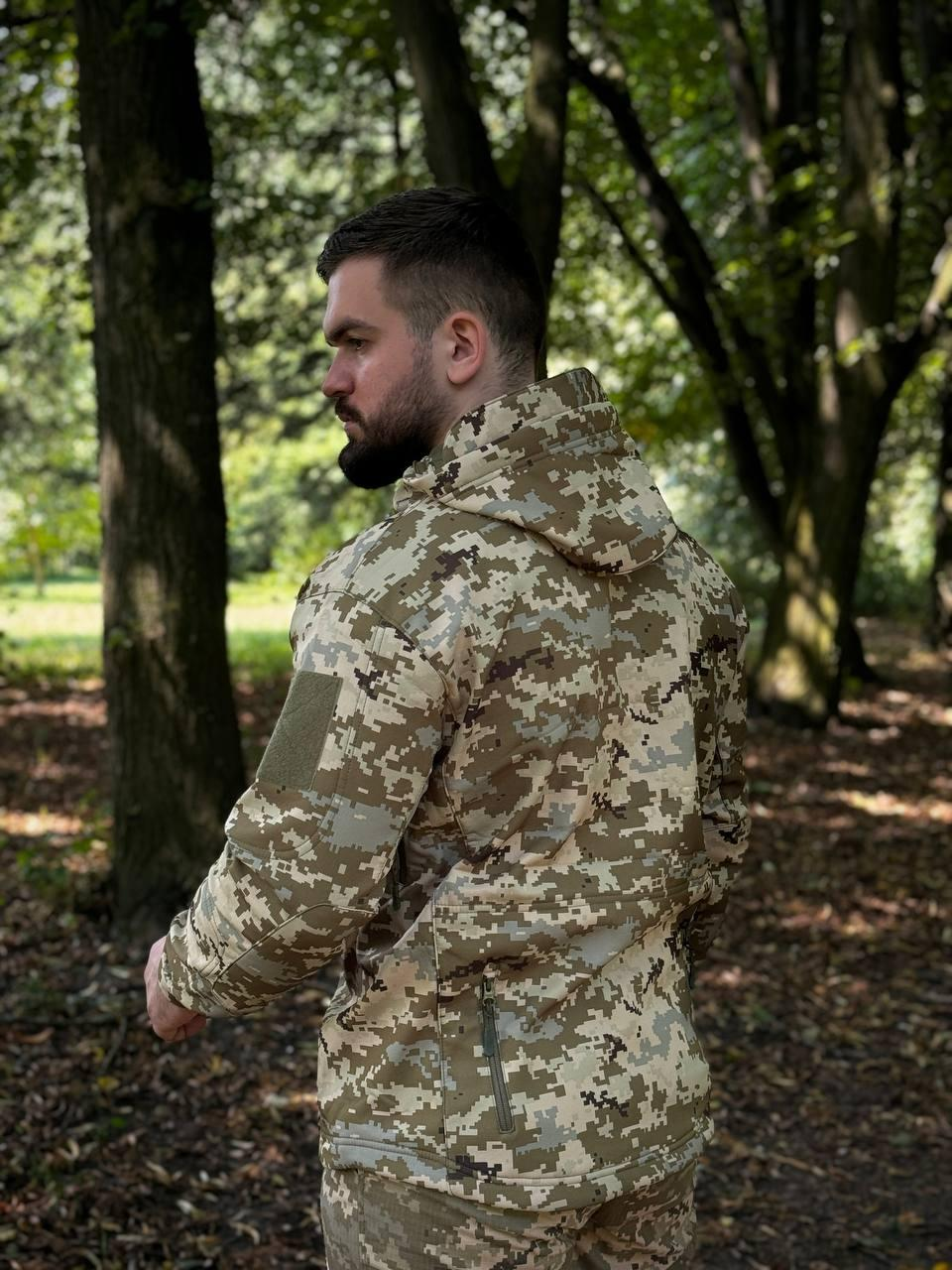 Куртка Softshell піксель V-T
