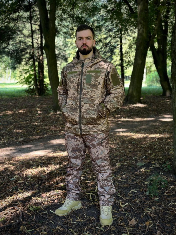 Куртка Softshell піксель Snaiper