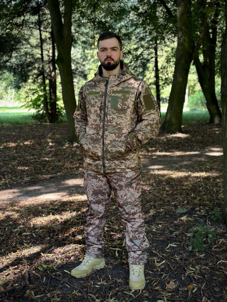 Куртка Softshell піксель Snaiper