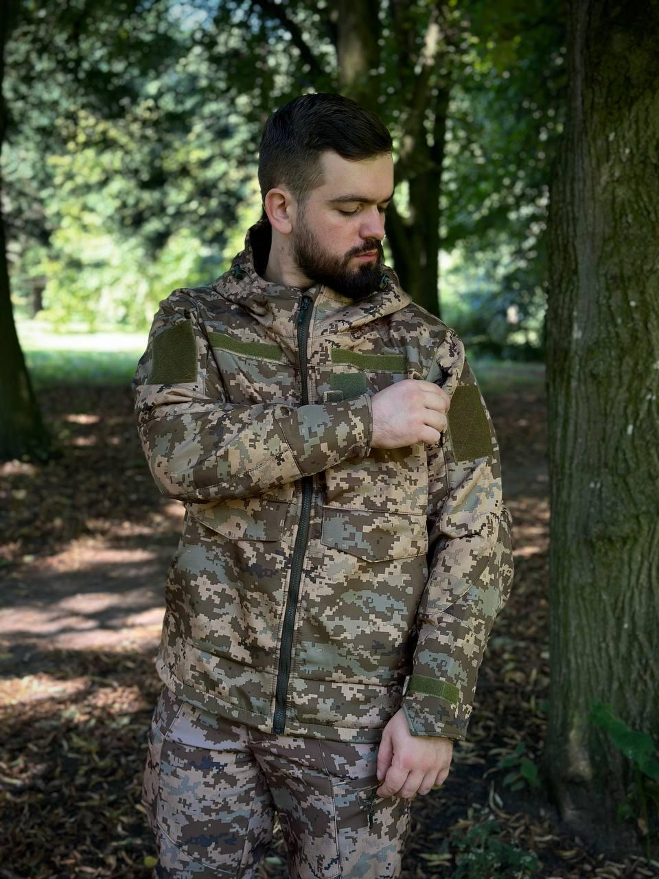 Куртка Softshell піксель Snaiper