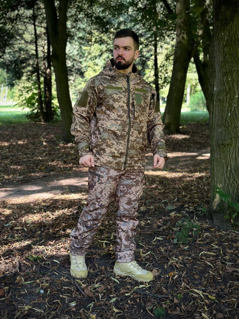 Куртка Softshell піксель Snaiper