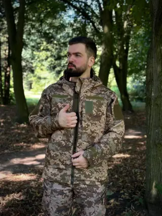 Куртка Softshell піксель Snaiper