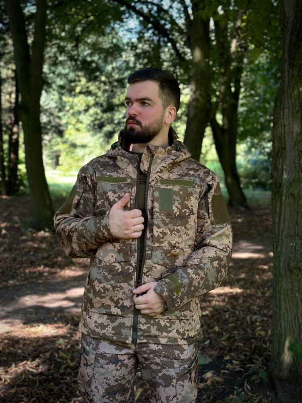 Куртка Softshell піксель Snaiper