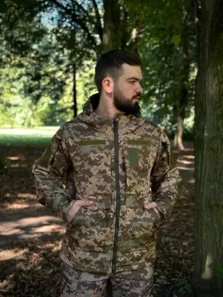 Куртка Softshell піксель Snaiper