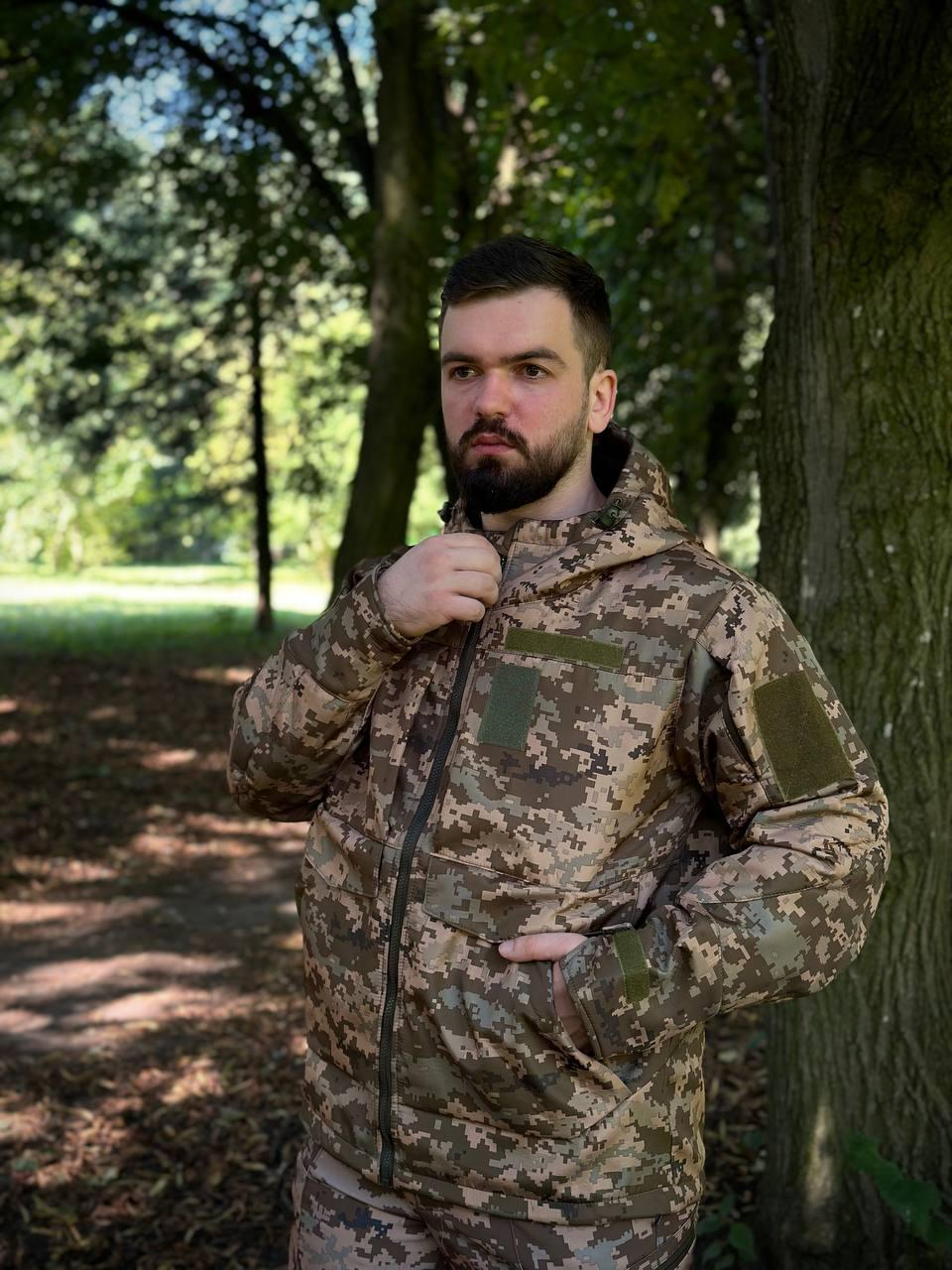 Куртка Softshell піксель Snaiper
