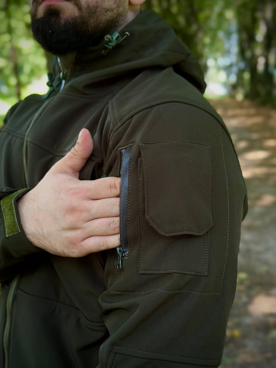Костюм олива Softshell Куртка + штани