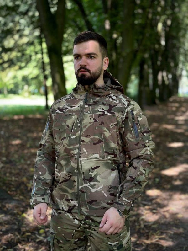 Куртка soffshell multicam RISEN