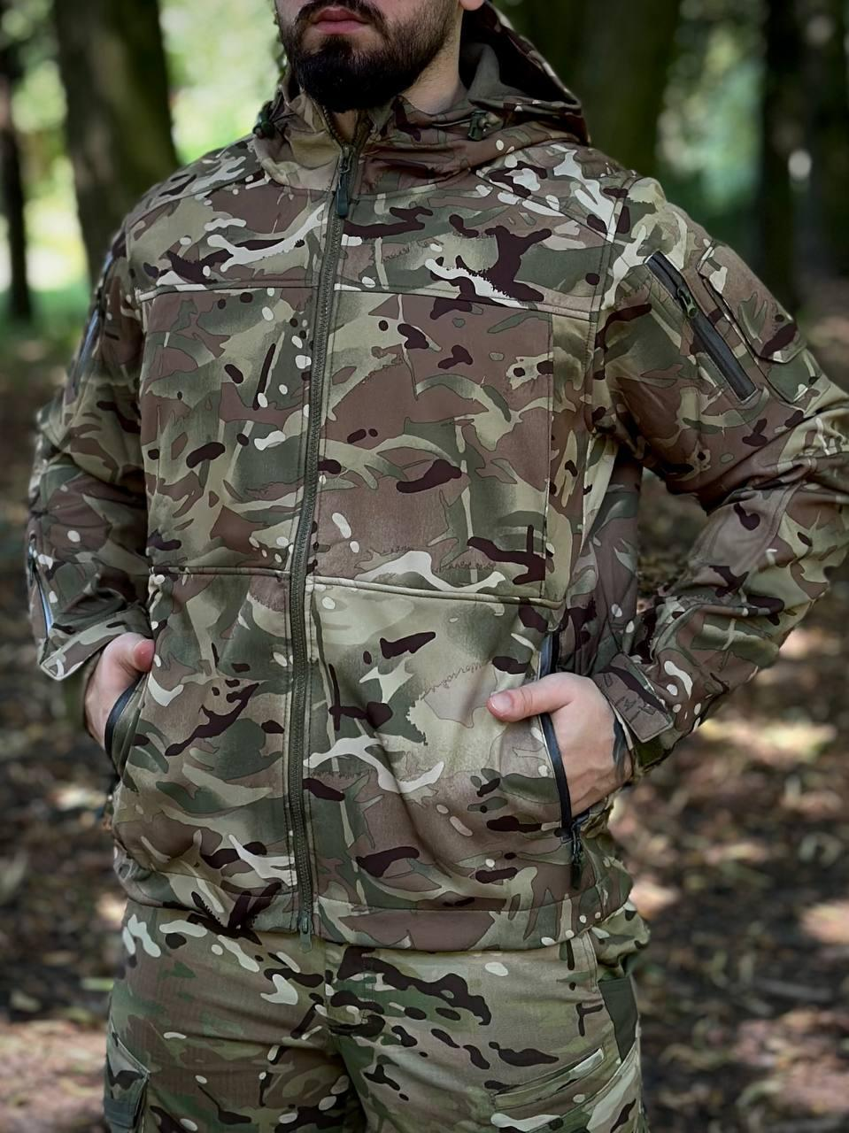 Куртка soffshell multicam RISEN