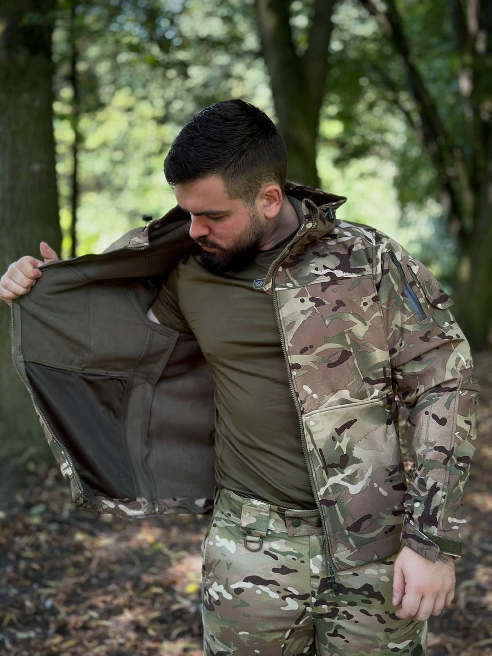 Куртка soffshell multicam RISEN