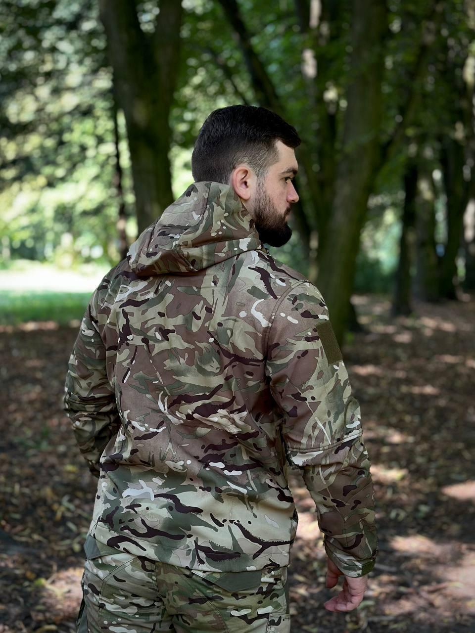 Куртка soffshell multicam RISEN