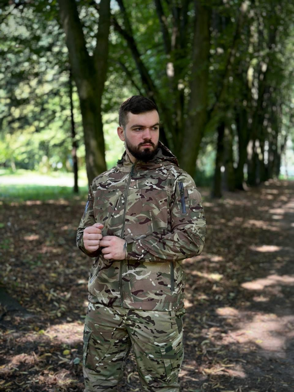 Куртка soffshell multicam RISEN