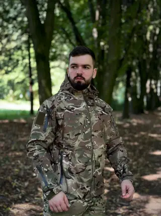 Куртка soffshell multicam RISEN