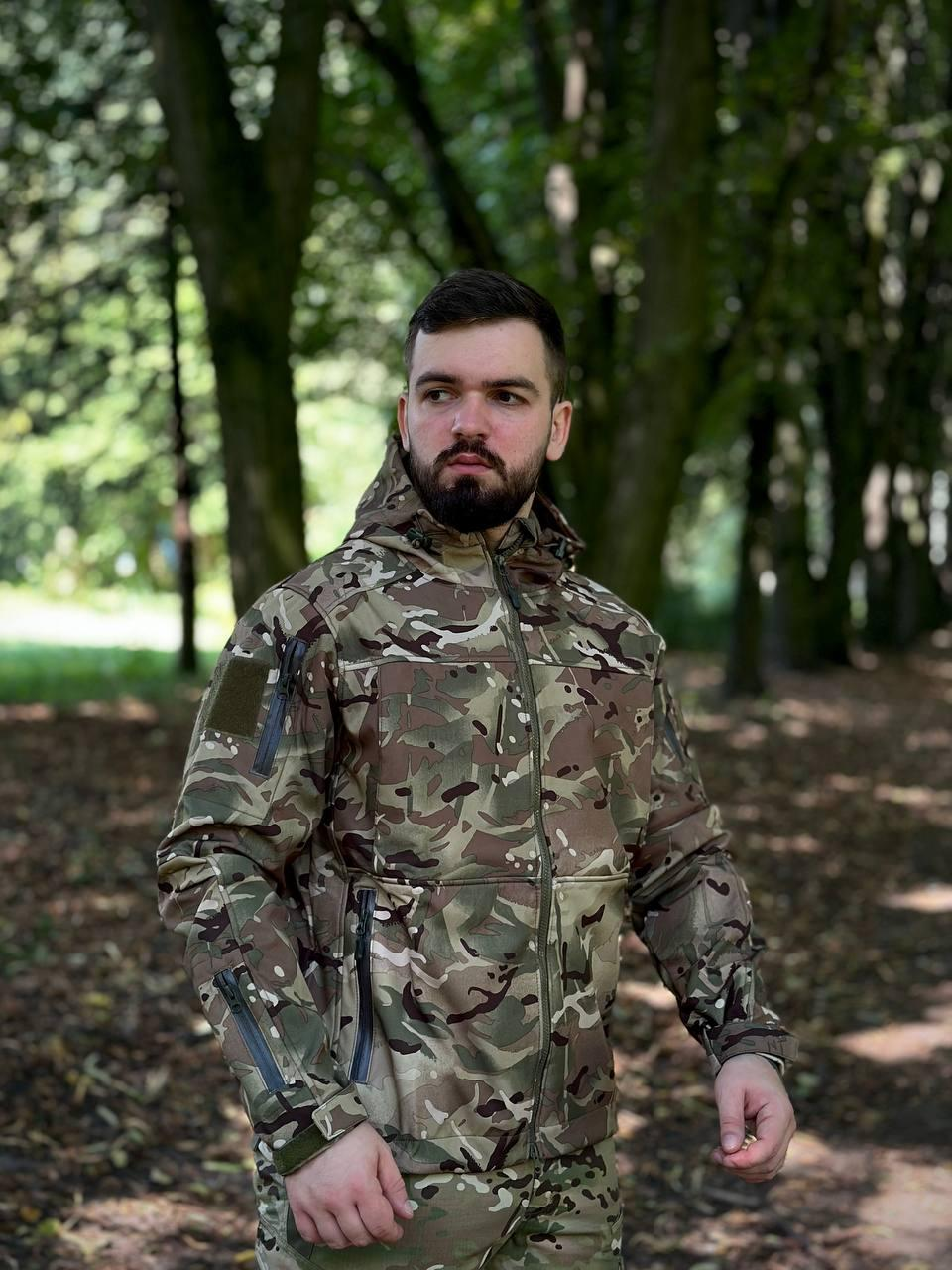 Куртка soffshell multicam RISEN