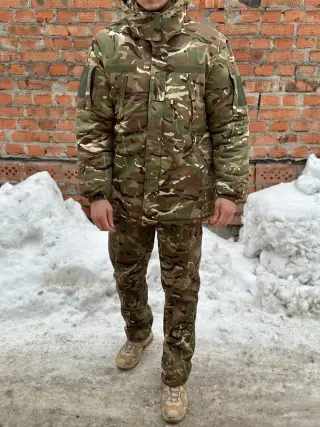 Костюм бушлат + штани мультикам на флісі v2