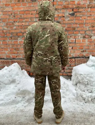 Костюм бушлат + штани мультикам на флісі v2