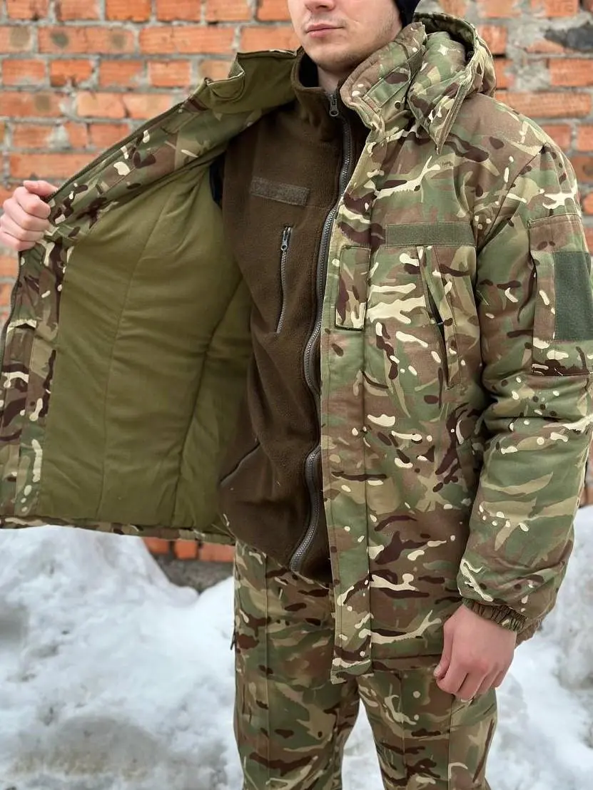 Бушлат зимовий тактичний мультикам v2