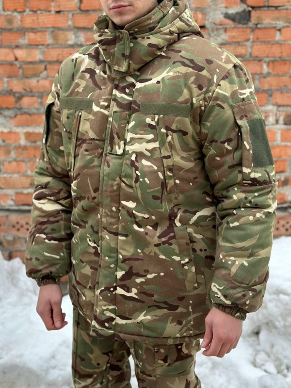 Бушлат зимовий тактичний мультикам v2
