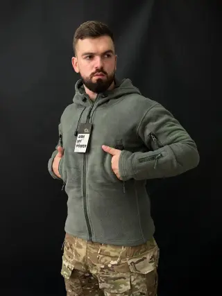Флісова кофта Call Dragon олива