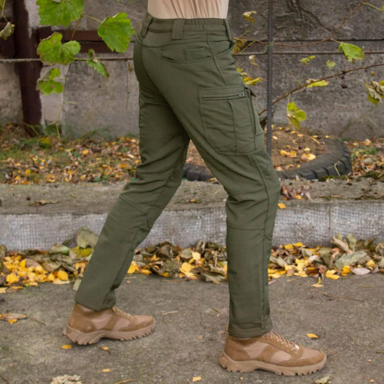 Костюм софтшел Gwild Олива Soft Shell на флісі