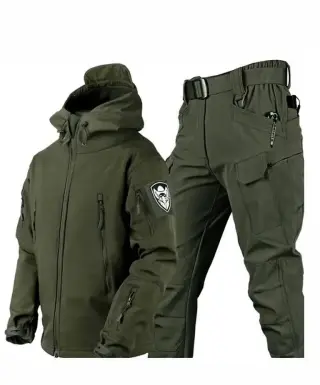 Костюм софтшел Gwild Олива Soft Shell на флісі