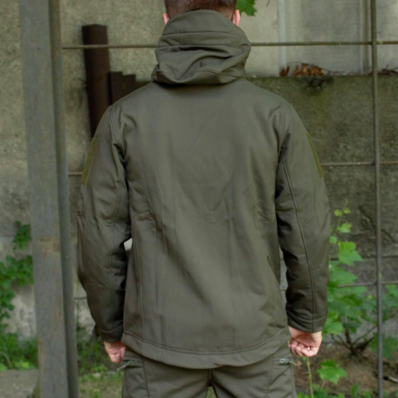 Куртка Soft Shell Олива Софтшелл Демісезон