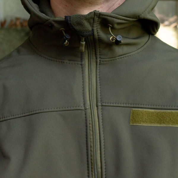 Куртка Soft Shell Олива Софтшелл Демісезон