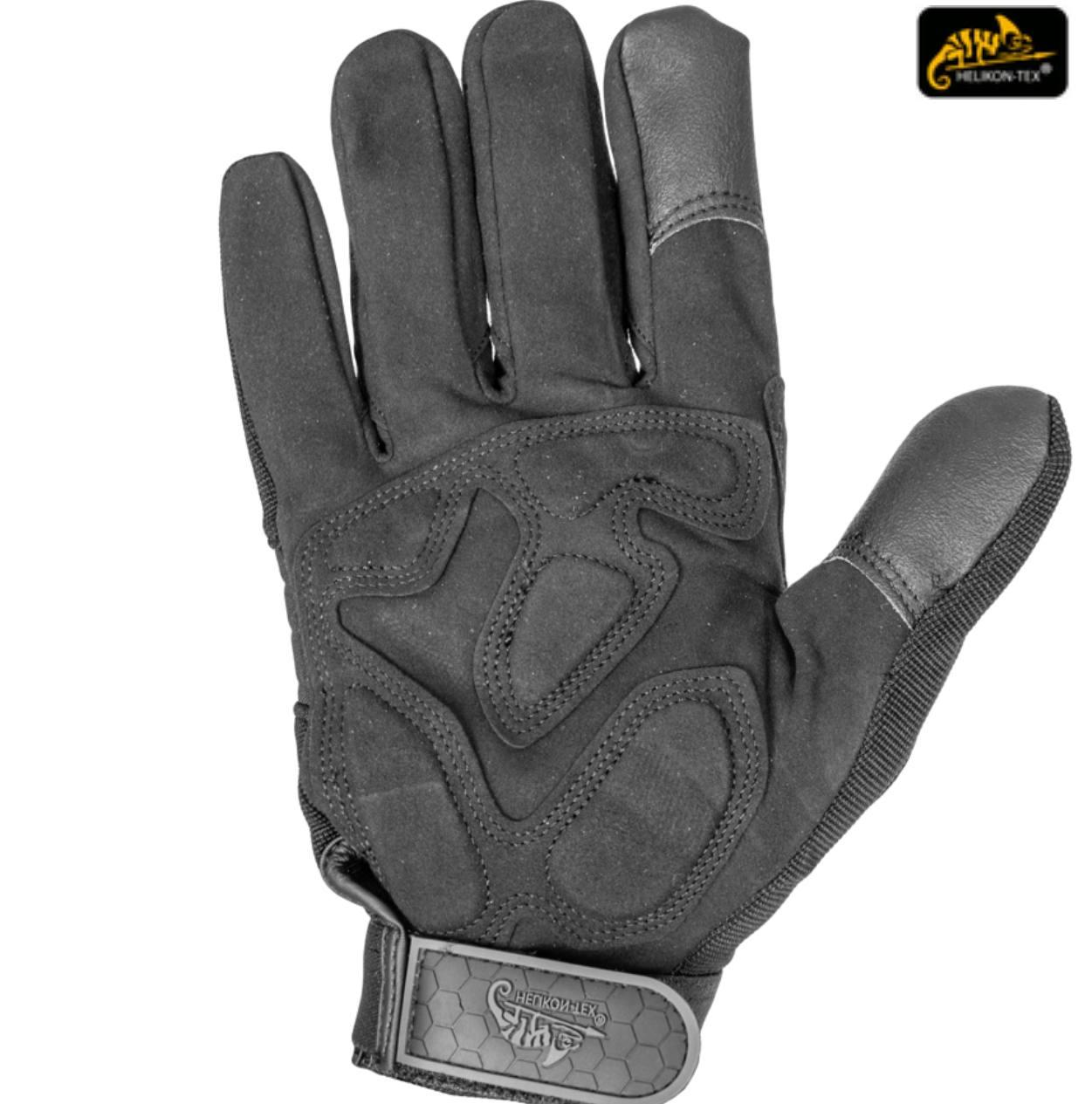 РУКАВИЦІ ТАКТИЧНІ HELIKON-TEX U. S. MODEL Чорні