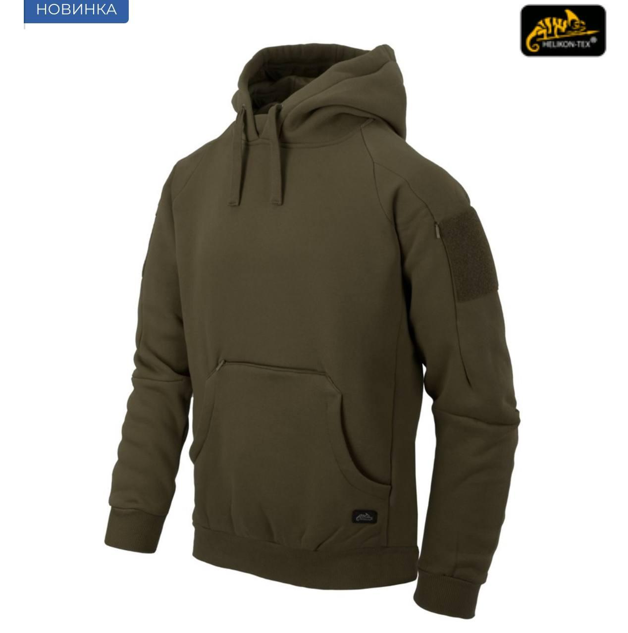 Kофта Helikon-Tex URBAN TACTICAL HOODIE LITE KANGAROO Зелений