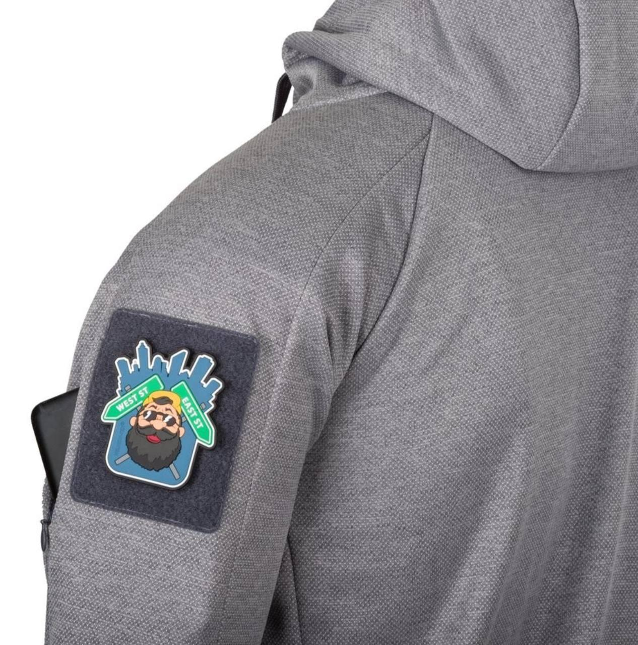 Толстовка на блискавці Helikon-Тех Urban Tactical Hoodie® - Поліестер - Сірий меланж