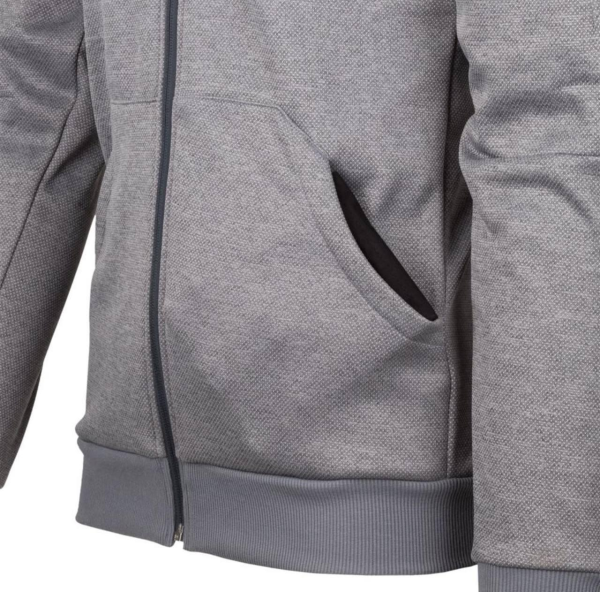 Толстовка на блискавці Helikon-Тех Urban Tactical Hoodie® - Поліестер - Сірий меланж
