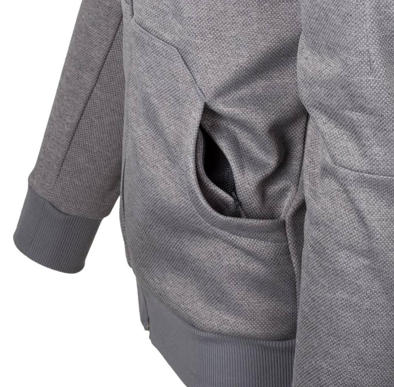 Толстовка на блискавці Helikon-Тех Urban Tactical Hoodie® - Поліестер - Сірий меланж