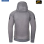 Толстовка на блискавці Helikon-Тех Urban Tactical Hoodie® - Поліестер - Сірий меланж - Фото 4