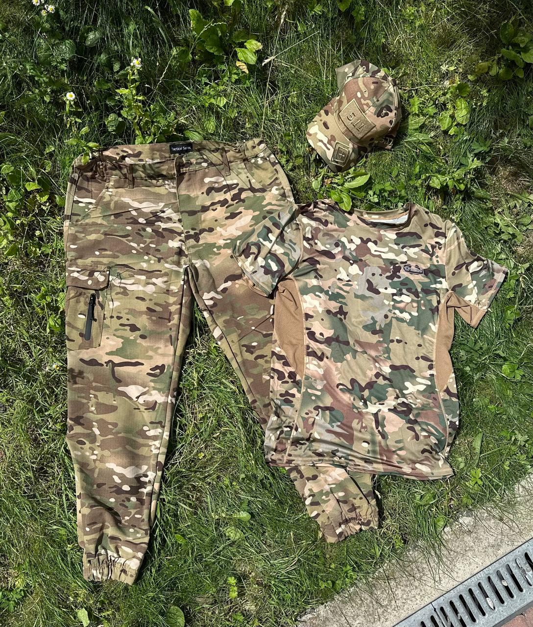 Костюм Джогер +Футболка Esdy + Бейсболка 🧢 Каратель