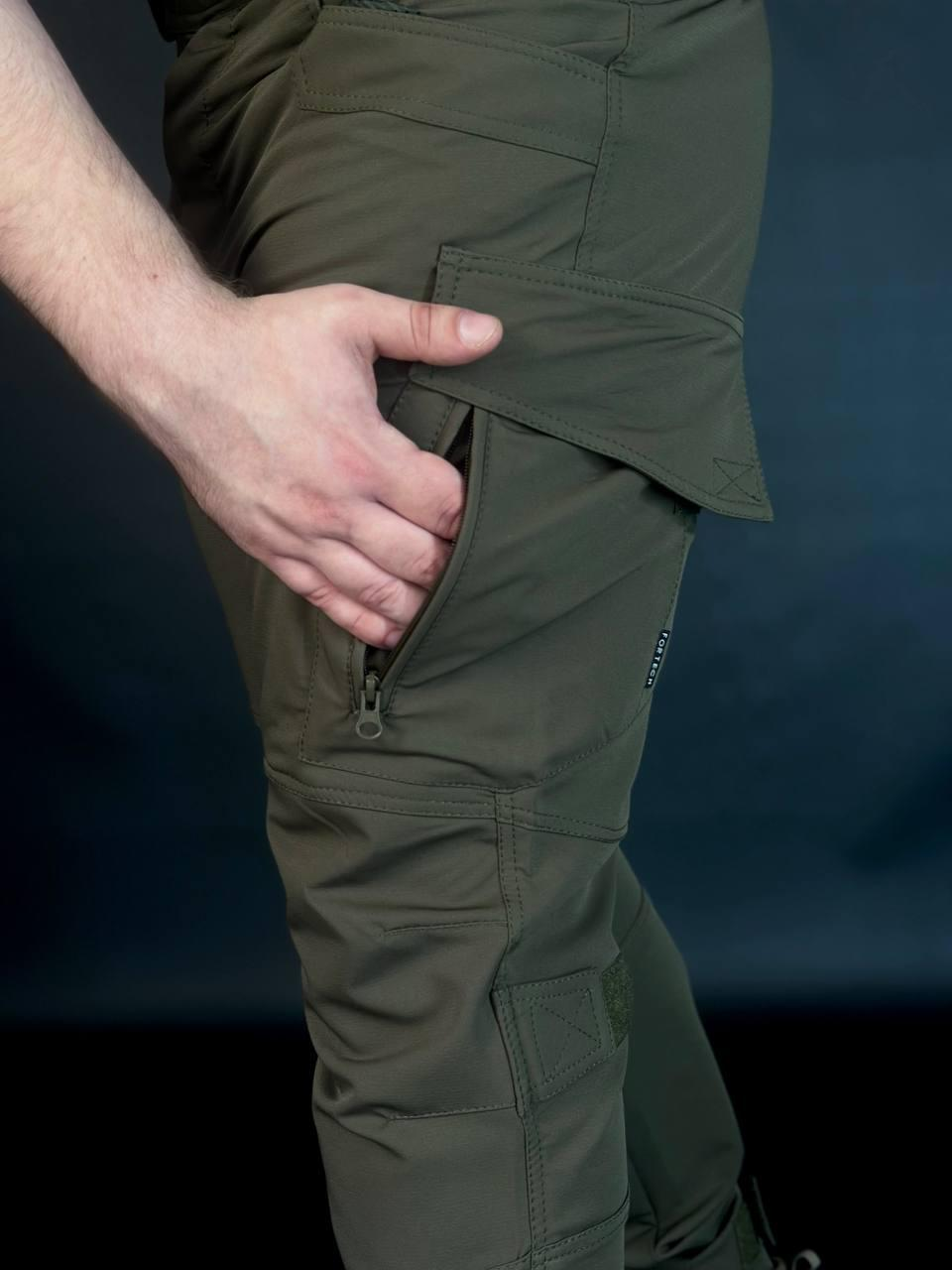 Штани стейчова Плащівка 100%водозахисн