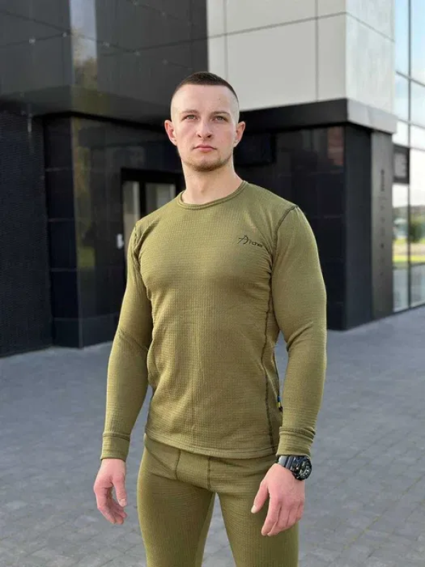 Термобілизна вафелька хакі