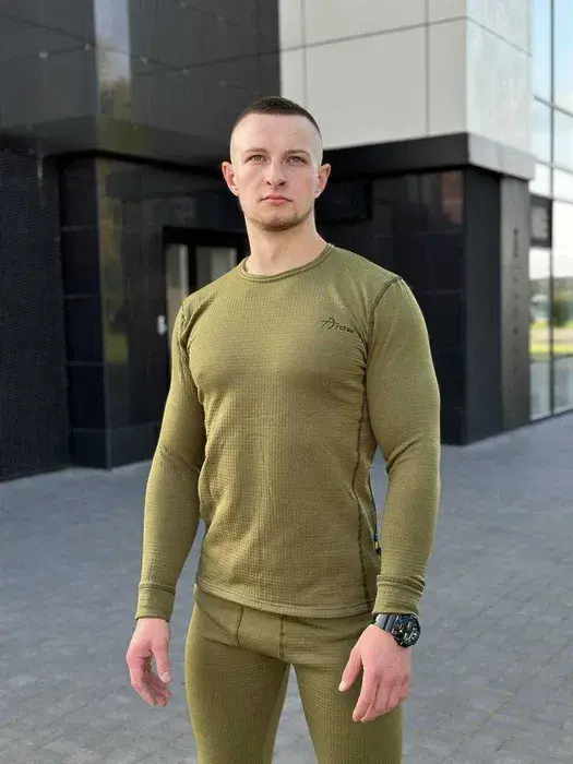 Термобілизна вафелька хакі