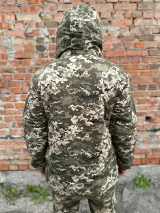 Бушлат зимовий піксель