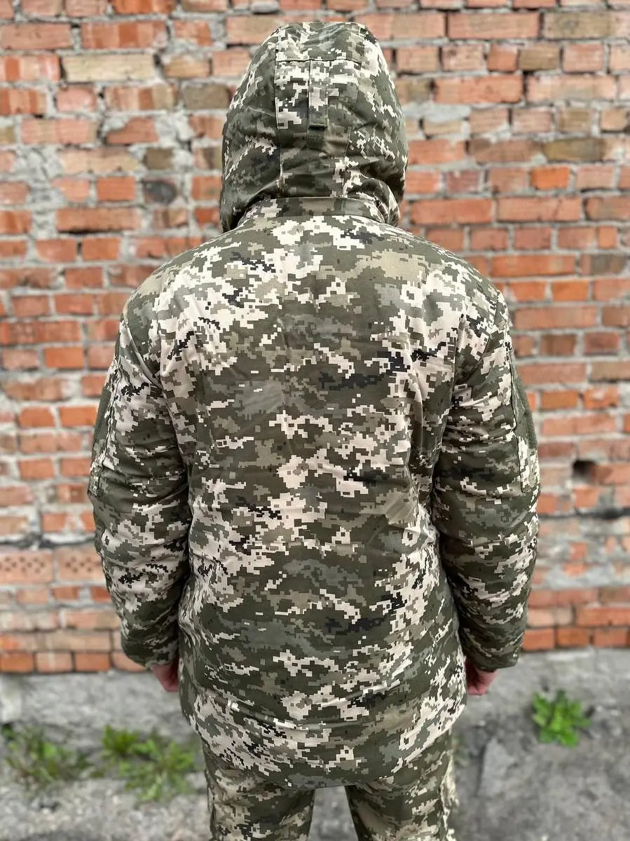 Бушлат зимовий піксель