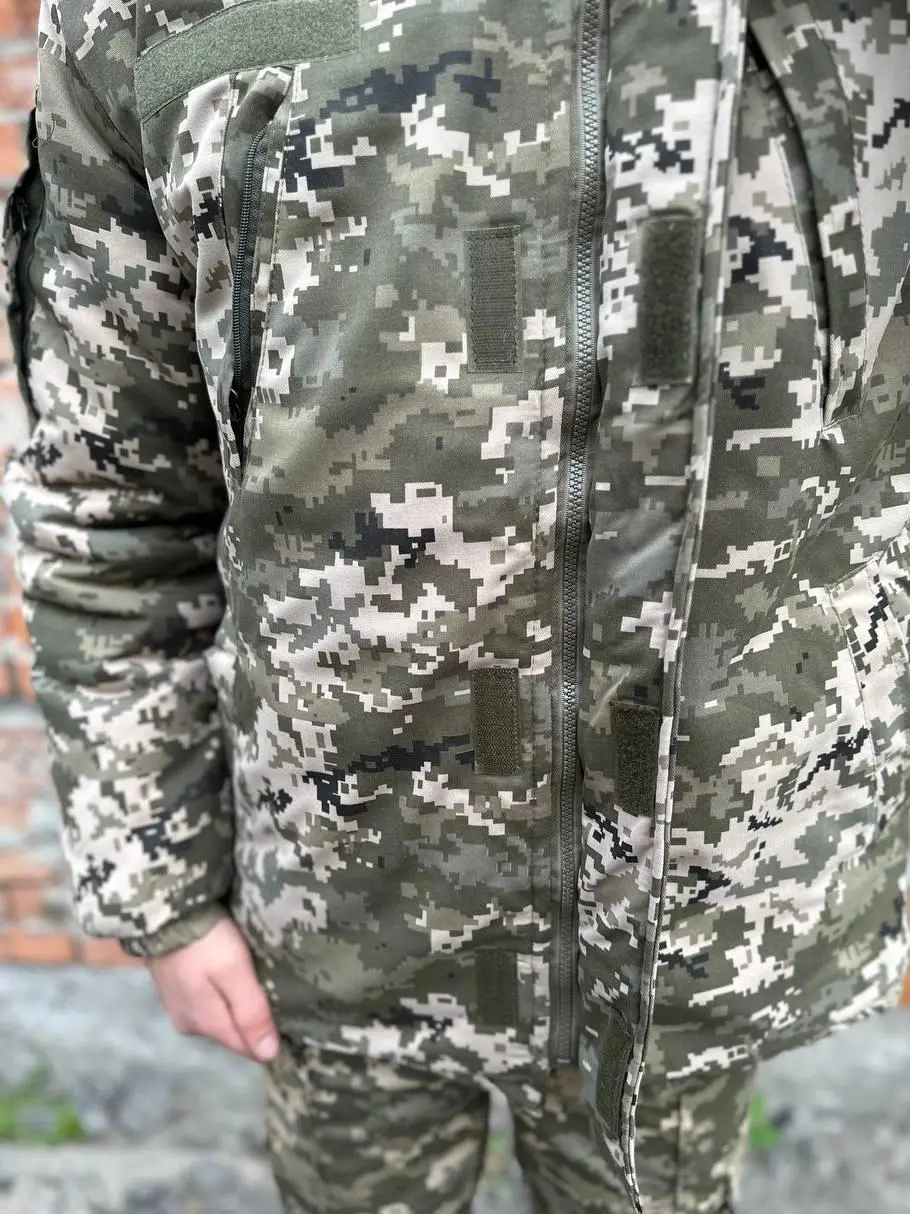 Бушлат зимовий піксель