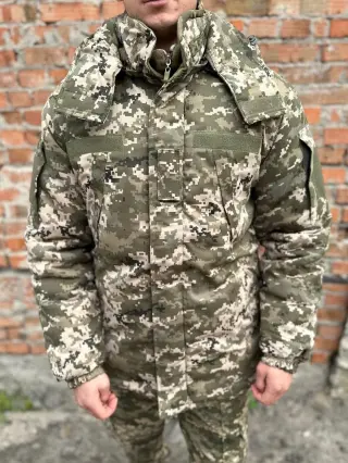 Бушлат зимовий піксель